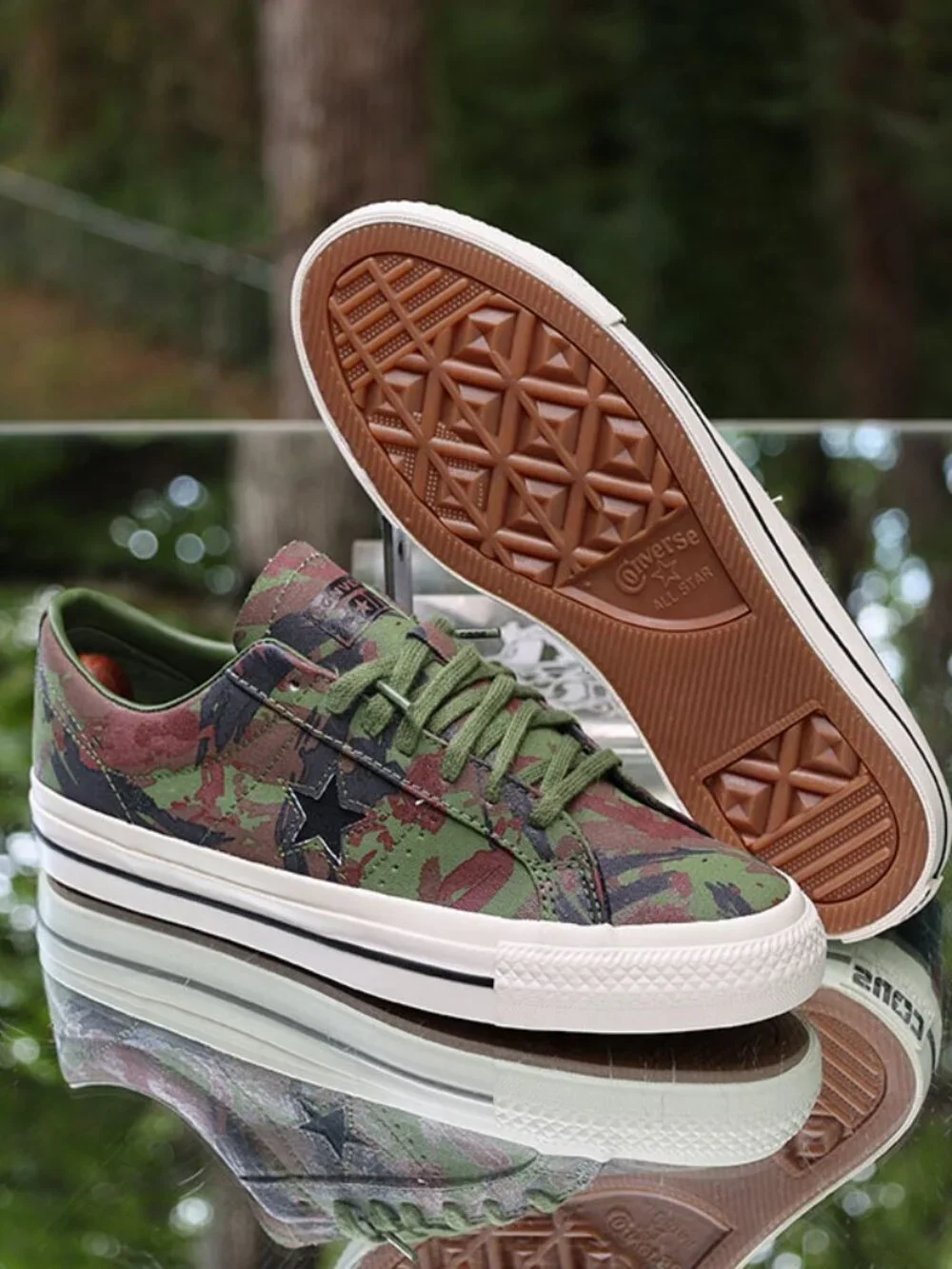 Converse One Star Pro Low Brushstroke Camo - Picture 3 of 14